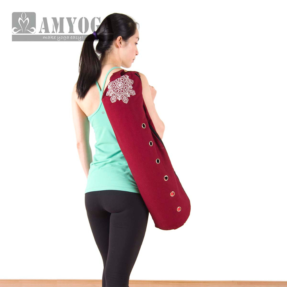 Сумка для йога-матов из холщов – обзор и цена Yoga Fitness Usa